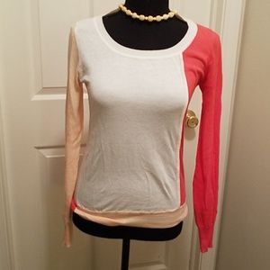 Yoon color block lightweight swea